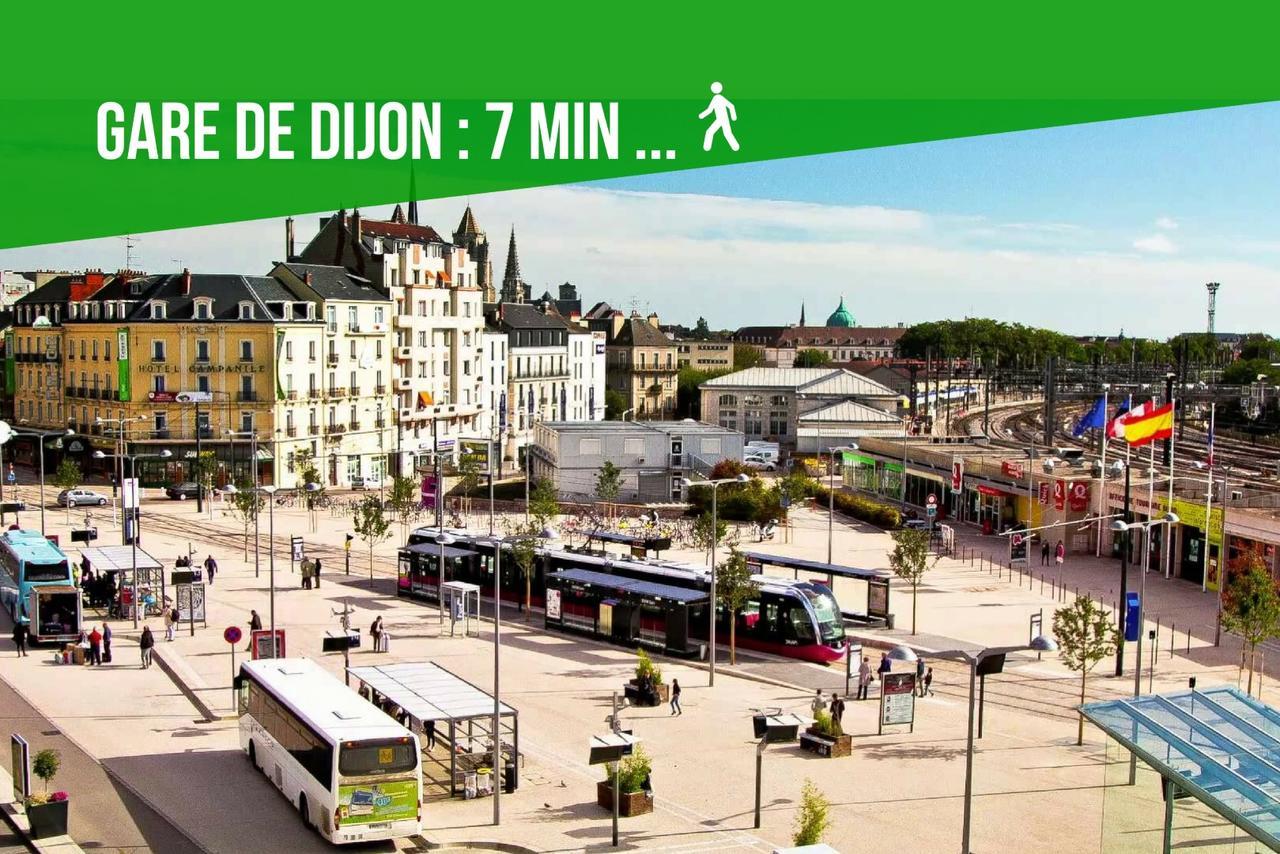 Studio Le Pergaud Topdestination-Dijon - Centre Ville - Classe 2 Etoiles المظهر الخارجي الصورة